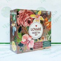 Чай Lovare Набір асорті Prime tea set чорний + зелений 6 * 15 - 90 пакетиків (7)