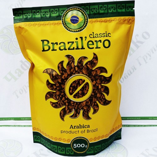 Кофе Brazil'ero Classic Классик сублимированный 500г (7)