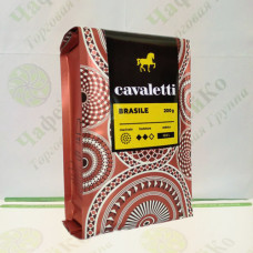 Кава Cavaletti Brasile Кавалетти Бразилія 200г 100% араб.мол (25)