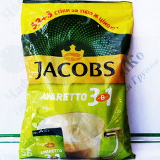 Coffee JACOBS 3 in 1 'Amaretto' 53+3pcs*14,8 g (8) HOR