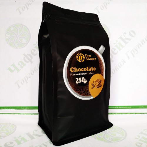 Кава Don Alvarez Шоколад ароматизована сублімована 500г (6)