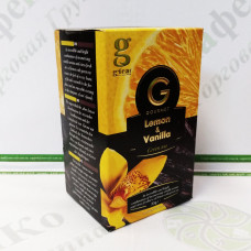 Чай Grace Lemon &  Vanilla Лимон и ваниль зеленый 20*1,75 г (12)