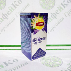 Чай Lipton Energise Earl Grey 25 * 2г чорний, в конверті (24)