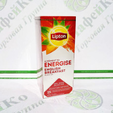 Чай Lipton English Breakfast 25 * 1,8г чорний, в конверті (24)