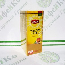 Чай Lipton Yellow Label 25 * 1,8г чорний, в конверті (32)