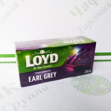 Чай у подвійних пакетах LOYD Earl Grey, 1,75 г*20шт. (14)