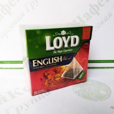 Tea bags pyramids LOYD English Blend, 1.75 g*20pcs. (10) Tea bags pyramids LOYD English Blend, 1.75 g*20pcs. (10)