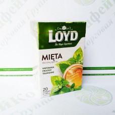 Tea square bags Loyd Mint, 2G*20pcs. (6) Tea square bags Loyd Mint, 2G*20pcs. (6)
