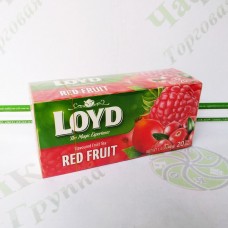 Чай в пакетиках Loyd Red, Червоні ягоди, 2г*20шт. (14)