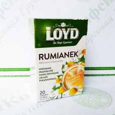 Tea square bags Loyd Chamomile, 1.5 g*20pcs. (6) Tea square bags Loyd Chamomile, 1.5 g*20pcs. (6)