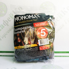 Чай Мономах Champagne Moment Момент шампанского 50*1,5г черный+зеленый (9)