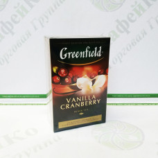 Tea Greenfield Vanilla Cranberry 100g