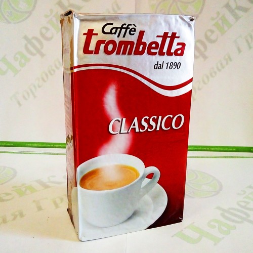 Кава Trombetta Classico 250г 60% араб./40% роб. (20)