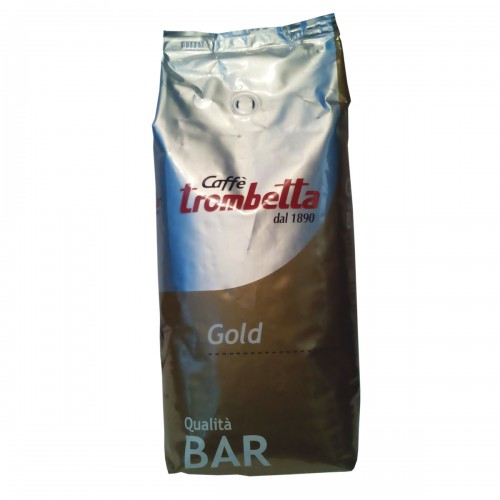 Кава Trombetta Gold Bar 1кг 90% араб./10% роб. (12)