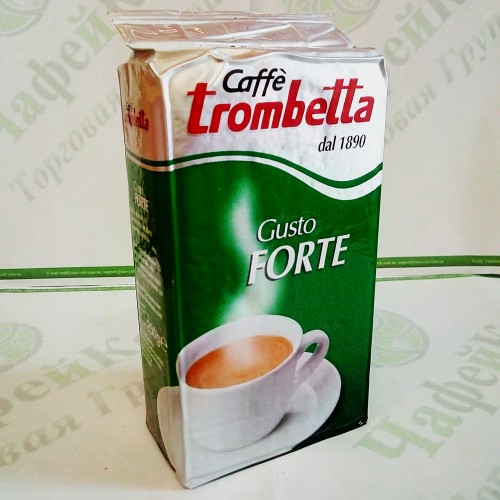 Кава Trombetta Gusto Forte 250г 30% араб./70% роб. (20)