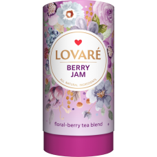 Tea Lovare Berry jam 80g flower-berry (10)